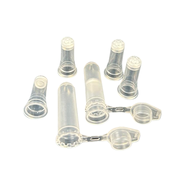 Single spin columns & collection tubes with attached caps Image - Single spin columns & collection tubes with attached caps